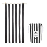Dock & Bay UK - Dock & Bay Quick Dry Towels - Cabana - Kamari Charcoal: Extra Large (78x35