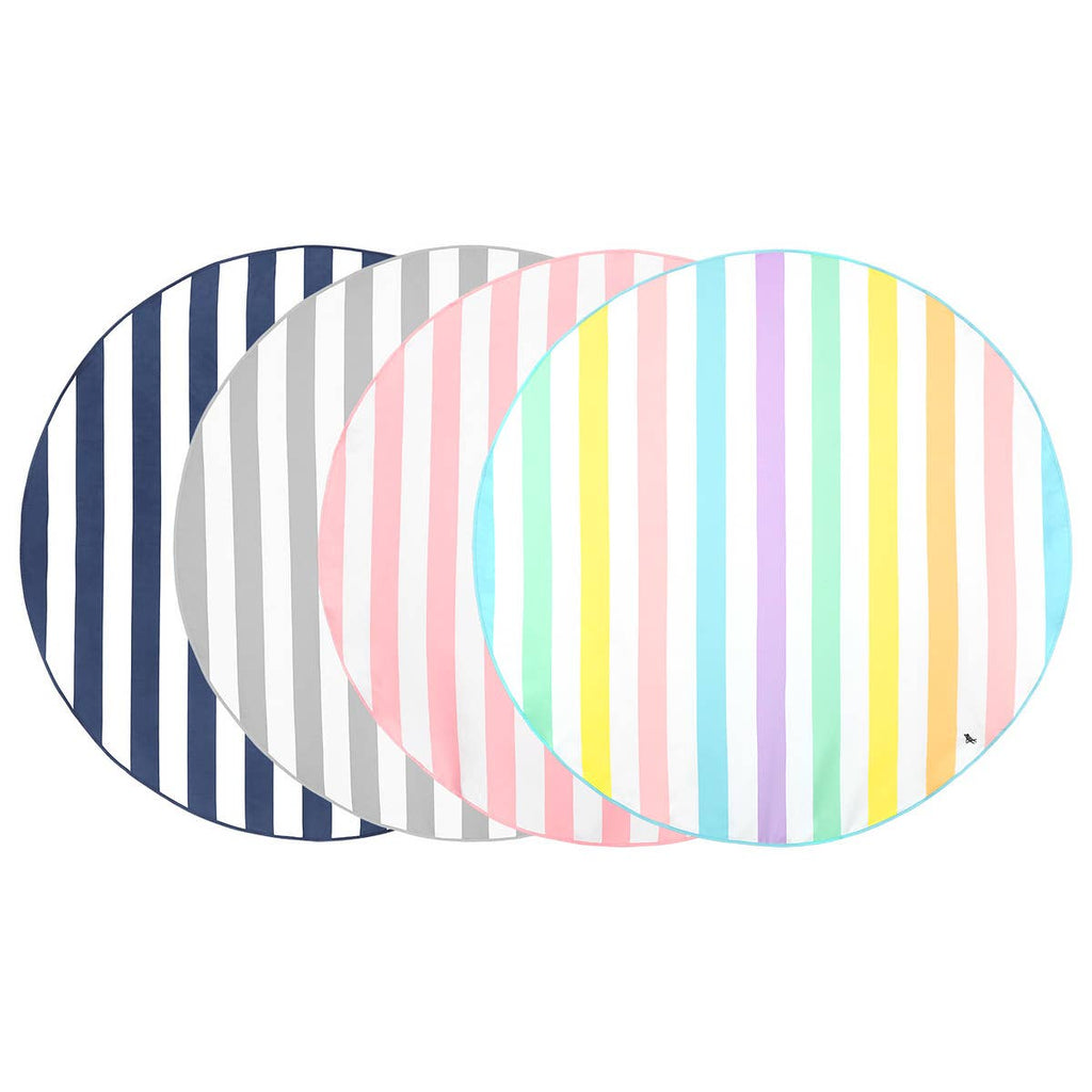 Dock & Bay UK - Dock & Bay Quick Dry Towels - Round - Unicorn Waves: Unicorn Waves / Round (66x66") Dock & Bay UK