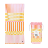 Dock & Bay UK - Dock & Bay Quick Dry Towels - Lemonade Waves: Extra Large (200cmx90cm)