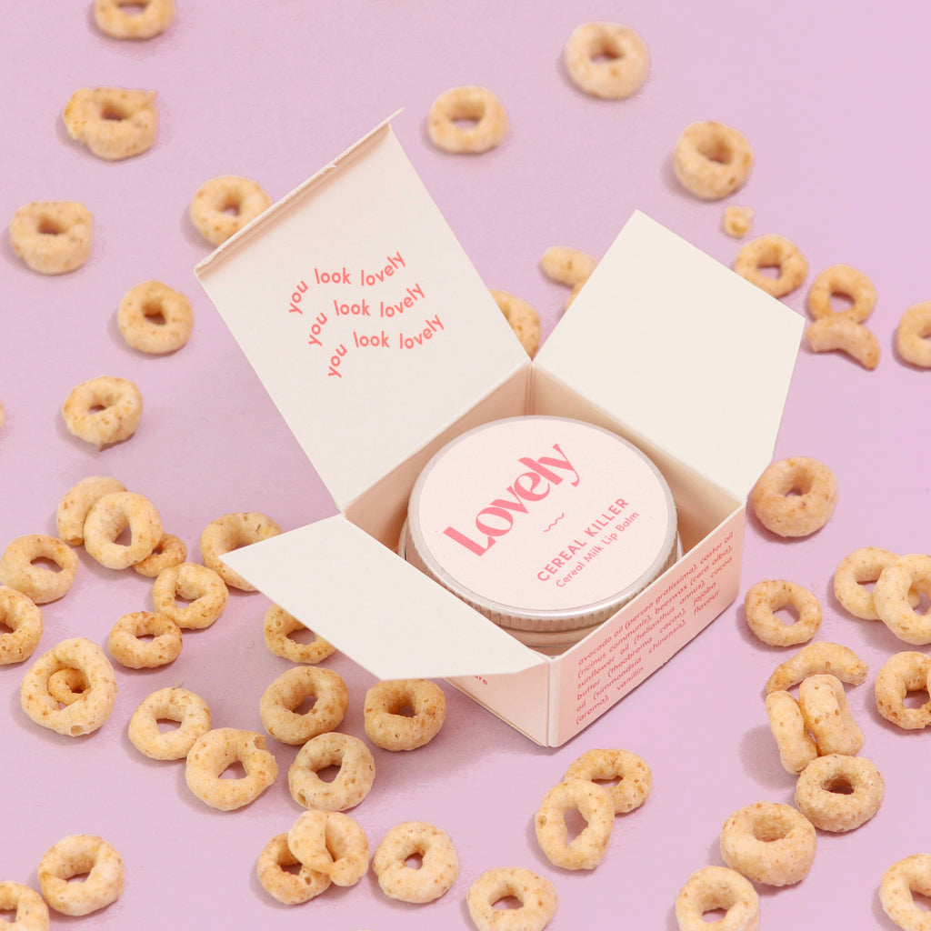 Lovely Skincare - Lip Balm - Cereal Killer - Cereal Milk