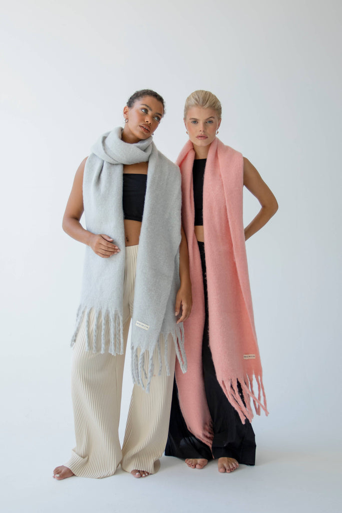 ARCTIC FOX & CO. - The Reykjavik Scarf - Cherry Blossom Pink - AW22 ARCTIC FOX & CO.