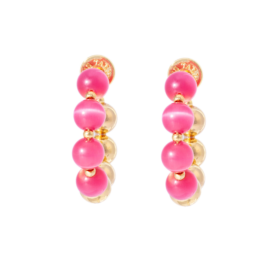 Talis Chains - Tokyo Earrings - Pink Talis Chains