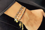 Boho Betty - Harmony Black Spinel Gold Bracelet
