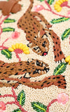 America & Beyond - Temur Leopard Fringed Tote