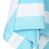 Dock & Bay UK - Dock & Bay Quick Dry Towels - Cabana - Tulum Blue: Tulum Blue / Large (63x35