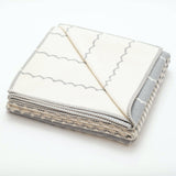 Atlantic Blankets - Grey Swell Recycled Cotton Blanket: Large 160 x 200cm