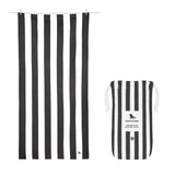 Dock & Bay UK - Dock & Bay Quick Dry Towels - Cabana - Kamari Charcoal: Extra Large (78x35