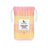 Dock & Bay UK - Dock & Bay Quick Dry Towels - Lemonade Waves: Extra Large (200cmx90cm)