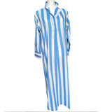 Rosehip Design - Brige Kaftan Dress - Periwinkle