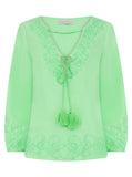 PRANELLA - IZZADORA NEON GREEN TOP