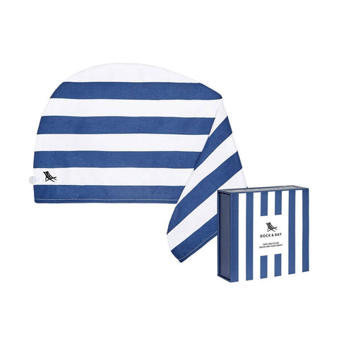 Dock & Bay UK - Dock & Bay Hair Wraps - Cabana - Whitsunday Blue: One Size Dock & Bay UK