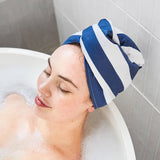 Dock & Bay UK - Dock & Bay Hair Wraps - Cabana - Whitsunday Blue: One Size Dock & Bay UK