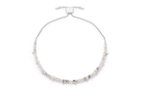 Boho Betty - Harmony White Howlite Silver