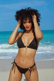 NAIA BEACH - Ursula Bikini Top - Black NAIA Beach bikini bikini top Coastal Culture Naia