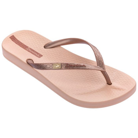 Ipanema Beach - Anatomic Brazil Ladies Flip Flops - Blush Flip Flops Ipanema 100% recyclable PVC flip flops anatomic beach beach flip flops beach wear Brazilian flip flops comfy flip flops designer flip flops eco flip flops flip flops gold flip flops Ipanema Ipanema beach Ipanema beach flipflops Ipanema flip flops ladies flip flops pool shoes pvc flip flops recycle flip flops summer shoes