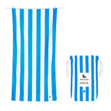 Dock & Bay UK - Dock & Bay Quick Dry Towels - Cabana - Bondi Blue: Extra Large (78x35