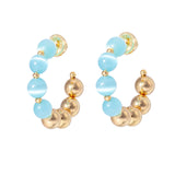 Talis Chains - Tokyo Earrings - Blue Talis Chains