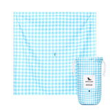 Dock & Bay UK - Picnic blanket - Quick dry, large size and compact: Whitsunday Blue / Large (170x170cm)