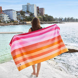 Dock & Bay UK - Dock & Bay Quick Dry Towels - Summer - Miami Sorbet: Extra Large (200cmx90cm)