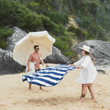 Dock & Bay UK - Dock & Bay Quick Dry Towels - Round - Whitsunday Blue: Whitsunday Blue / Round (66x66