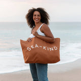 Atlantic Blankets - Seakind Bag: Waves blue