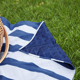 Dock & Bay UK - Picnic blanket - Quick dry, large size and compact: Whitsunday Blue / Large (170x170cm)
