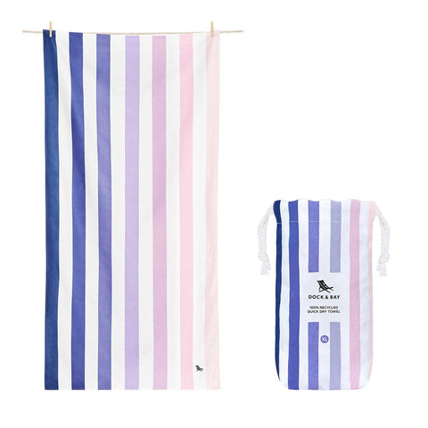 Dock & Bay UK - Dock & Bay Quick Dry Towels - Summer - Dusk to Dawn Extra Large (78x35